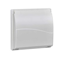 Simon Connect Рамка на 2 S-модуля с крышкой к монт.коробке SBM250, Сима Про, белый  SBMT202-9  Simon