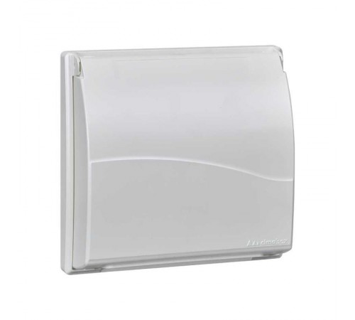 Simon Connect Рамка на 2 S-модуля с крышкой к монт.коробке SBM250, Сима Про, белый  SBMT202-9  Simon