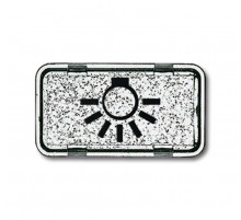 Линза прозрачная с символом "СВЕТ", серия Allwetter 44  1714-0-0260   2CKA001714A0260  ABB