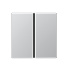 двухклавишная крышка для KNX, в сборе A402TSAAL Jung