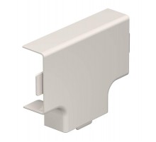 Крышка T-образной секции кабельного канала WDK 15x40 мм (ПВХ,кремовый) (WDK HT15040CW)  6161936  OBO Bettermann