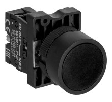 Кнопка управления NP2-EA22 без подсветки черная 1НЗ IP40  573917  CHINT