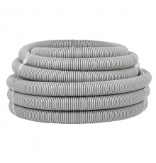 Труба гибкая гофрированная ПВХ 40мм с протяжкой (15м)  tg-z-40  EKF