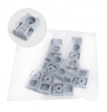 Площадки под стяжку для прямого монтажа 31*20 мм, серый PMCL3120G (100шт в упак)  49064  STEKKER