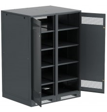 ITK LINEA B Шкаф (пустой) 1700х1200мм дверь двуст. мет. чер.  LB05-17H29-2M  ITK