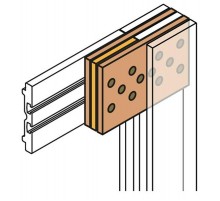 Компенсатор шинный (кол-во шин в фазе>1)1STQ009227A0000  ABB
