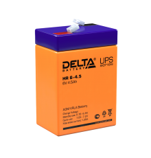 Акумуляторная батарея UPS серии HR 6-4.5 6В/4,5Ач  HR 6-4.5  DELTA