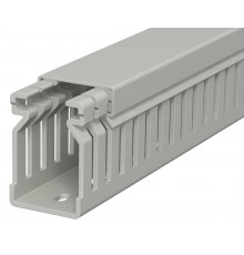 Распределительный кабельный канал LK4 40x25x2000 мм (ПВХ,серый) (LK4 40025)  6178010  OBO Bettermann