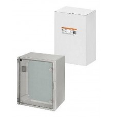 Бокс пластиковый навесной ЩМП-0-10, прозр. крышка, ABS, IP65, от -45 до +75 °С (500x350x220)  SQ0933-0210  TDM