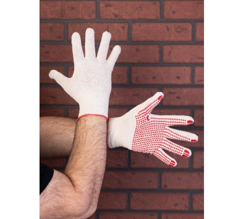 Перчатки рабочие ТОЧКА с ПВХ-покрытием (10 класс, 9 разм) EKF Master  pe10ct-9-mas  EKF