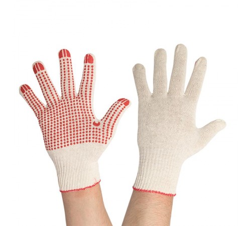 Перчатки рабочие ТОЧКА с ПВХ-покрытием (10 класс, 9 разм) EKF Master  pe10ct-9-mas  EKF