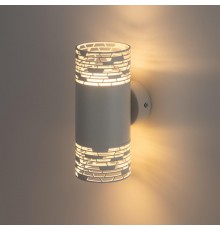 Подсветка декоративная настенная под лампу  BRICKS WL53 WH 2*GX53 2*15Вт IP20 белый   Б0062905  ЭРА