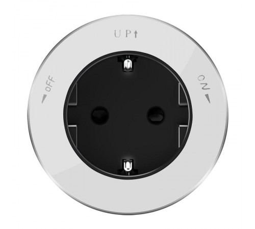 MultiTrack Розетка 2К+З круглая 16А/250В Белый  MTK13001W  SE