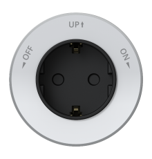 MultiTrack Розетка 2К+З круглая 16А/250В Белый  MTK13001W  SE