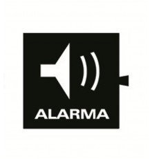 Simon 82 Пиктограмма "Сигнализация" для Светящаяся клавиша под светофильтр и Светильника для обозачения номер  82962-37  Simon