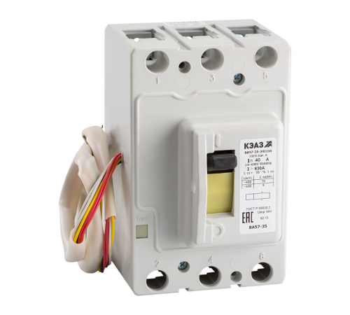 Выключатель автоматический ВА57-35-331116-80А-500-690AC-УХЛ3  234415  КЭАЗ