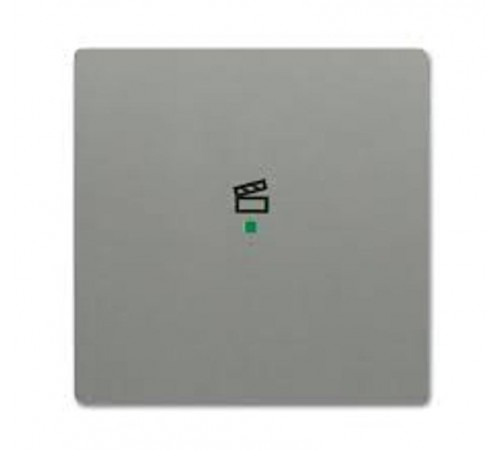 Клавиша одинарная free@home, сцена, future, цвет meteor/серый металлик6220-0-0553 ABB