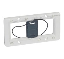 Суппорт Mosaic 4м гор. МЕХ.с подсв.  080258  Legrand