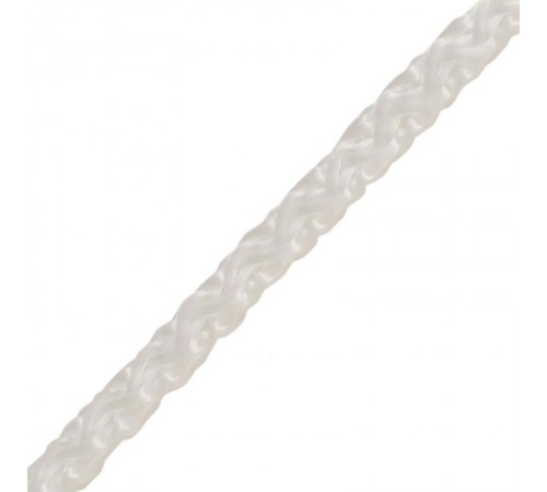 Шнур вязаный ПП 2 мм с серд., универс., белый, 50 м  140320  Tech-KREP