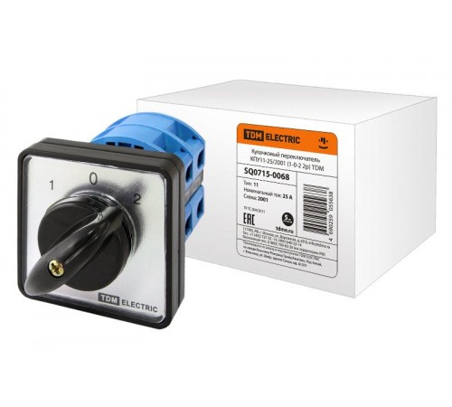 Кулачковый переключатель КПУ11-25/2001   SQ0715-0068  TDM