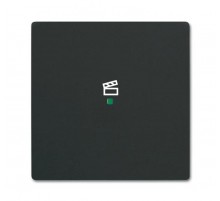 Клавиша одинарная free@home, сцена, future, цвет чёрный бархат6220-0-0621 ABB