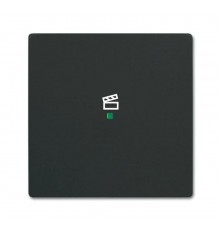 Клавиша одинарная free@home, сцена, future, цвет чёрный бархат6220-0-0621 ABB