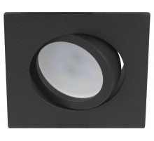 Светильник встраиваемый  алюминиевый  KL87 BK SET 5 MR16/GU5.3 черный набор 5шт  Б0070929  ЭРА