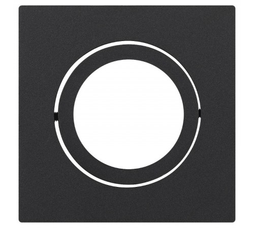 Светильник встраиваемый алюминиевый KL87 BK MR16/GU5.3 черный  Б0054353  ЭРА