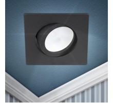 Светильник встраиваемый алюминиевый KL87 BK MR16/GU5.3 черный  Б0054353  ЭРА