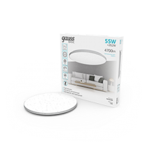 Светильник светодиодный бытовой Basic Space Line НПС 55W 4700lm 4000K 220-240V IP20 485*75 LED 1/10  995440260  Gauss