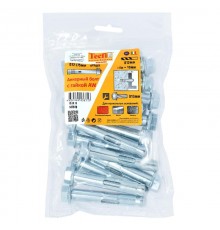 Анкерный болт с гайкой AW ZN 12x75 (15 шт) - пакет  147618  Tecfi