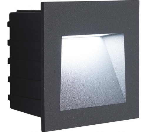 Светильник светодиодный встраиваемый тротуарный LN013 3W 4000K, IP65, серый  41175  Feron