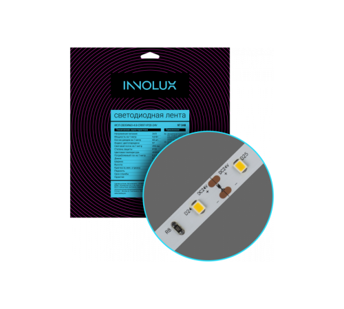 Лента светодиодная  97 348 ИСЛ-2835W60-4.8-CRI97-IP20-24V  97348  INNOLUX
