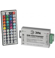 Контроллер  для светодиодной ленты с радио пультом RGBController-12/24V-216/432W-IP20-RF   Б0061112  ЭРА