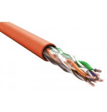 ITK Витая пара U/UTP 5E 2х2х0,52 нг(А)-FRHF оранж. (305м)  LC1-C5E02-167  ITK