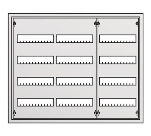 Щит распределительный в нишу 684х810х120 (144 мод)  U43  ABB