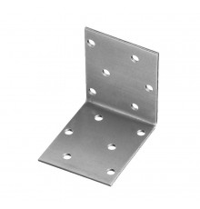 Уголок крепежный равносторонний 60х60х60x2, оцинкованный - накл.  126383  Tech-KREP