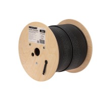 Кабель греющий (нагревательный) саморегулирующийся SRL16-2CR, экранированный, 16Вт/м, 0,9мм2/105м, 200м  51-0275  REXANT