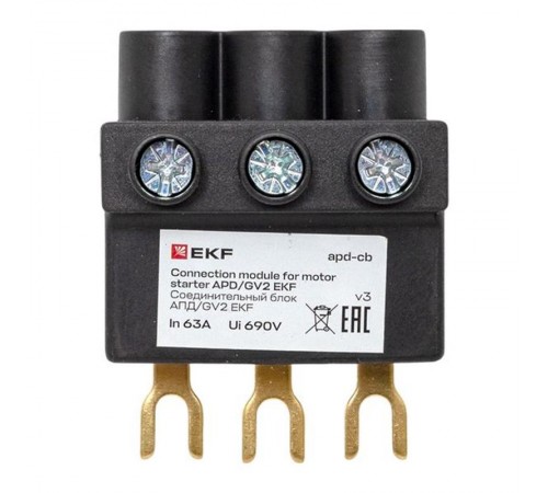 Блок соединительный  АПД/GV2  apd-cb  EKF