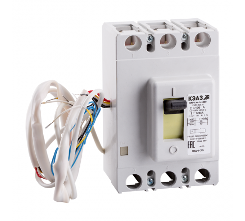 Выключатель автоматический ВА04-36-331810-400А-4000-690AC-НР380..400AC-УХЛ3  242506  КЭАЗ