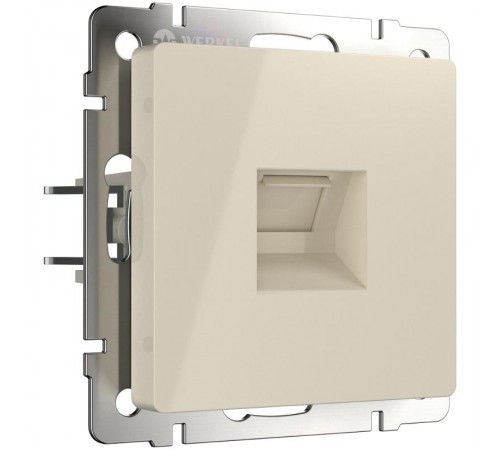 W1181003/ Электроустановочные изделия - Розетка Ethernet RJ-45 (слоновая кость) a051467Werkel
