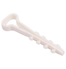 Дюбель-хомут PCD-F 05x08-45-100WH PA6.6 (100 шт/уп)  .5054905  Jazzway