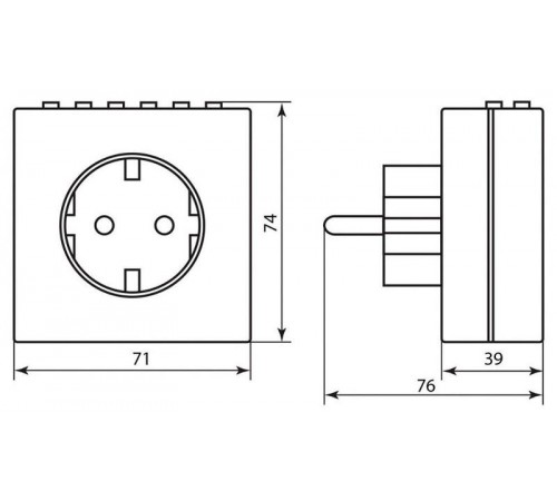 TM21 3500W/16A 230V розетка с таймером (недельная)  23215  FERON