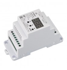 Конвертер SMART-K37-DMX (12-24V, SPI, DIN, 2.4G) (Arlight, Металл)  028410  Arlight