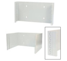 Кронштейн настенный WZ-2522-08-01-011 серии RNO для 19" оборудования,в.- 3U,г.- 110мм,раскладывающийся,сер. (RAL 7035) (2522-8-2-1)  19376  Zpas