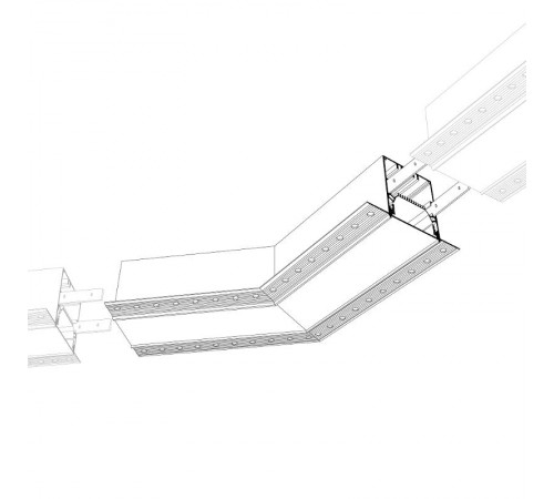 Угол SL-LINIA55-FANTOM-135 (arlight, Металл)  030129  Arlight