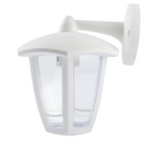 Светильник садово-парковый   ДБУ 07-8-006 Дели 3 белый 6 гранный настенный IP44 светодиодный 8Вт 3000K   Б0064238  ЭРА