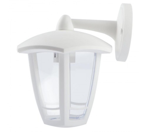 Светильник садово-парковый   ДБУ 07-8-006 Дели 3 белый 6 гранный настенный IP44 светодиодный 8Вт 3000K   Б0064238  ЭРА