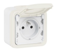 Plexo Белый Коробка 1-ая для наружного монтажа IP55  069689  Legrand