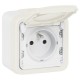 Plexo Белый Коробка 1-ая для наружного монтажа IP55  069689  Legrand